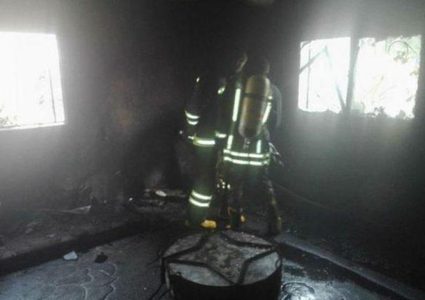 إصابة فتاتين بالاختناق في حريق داخل منزل في جنين