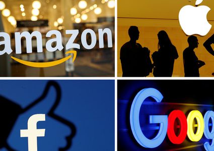 هبوط اسهم عمالقة التكنولوجيا بسبب تحقيقات واشنطن