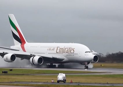 طيران الإمارات يفتتح أقصر رحلة لطائرة A380 في العالم