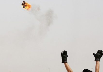 الاحتلال يزعم اطلاق بالونات حارقة من قطاع غزة اليوم