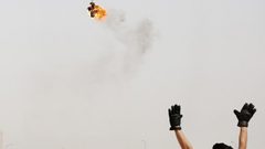 الاحتلال يزعم اطلاق بالونات حارقة من قطاع غزة اليوم
