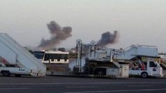قوات حفتر تقصف مطار معيتيقة في طرابلس
