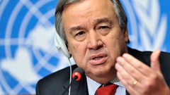 غوتيريش: قيم ميثاق الأمم المتحدة باتت مهددة للمرة الأولى