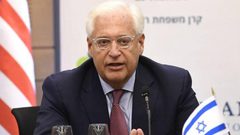 فريدمان :يحق لإسرائيل الاحتفاظ بجزء من الضفة الغربية