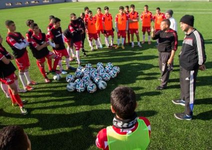 منتخب فلسطين للناشئين بالمجموعة الثانية ببطولة غرب آسيا السابعة