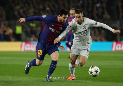 هازارد: لا يمكن مقارنتي بميسي