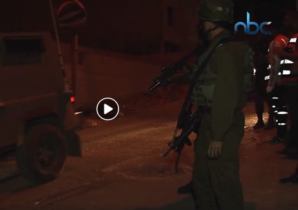 قوات الاحتلال تعتدي على مقر جهاز الأمن الوقائي جنوب نابلس