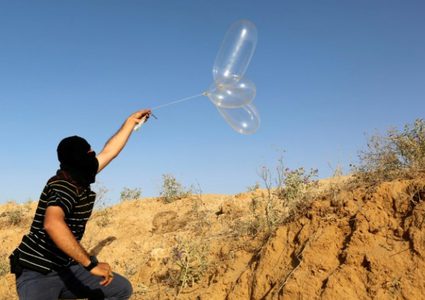 أبناء الزواري تُدخل مواد جديدة في إطلاق البالونات الحارقة من غزة