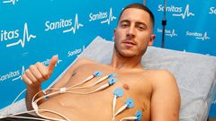 النجم البلجيكي  يجتاز الكشف الطبي في ريال مدريد