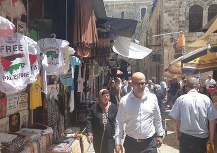 الهدمي يتفقد بلدة صور باهر جنوب الأقصى