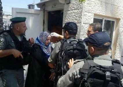 الاحتلال يعتقل فتاة من باب العامود