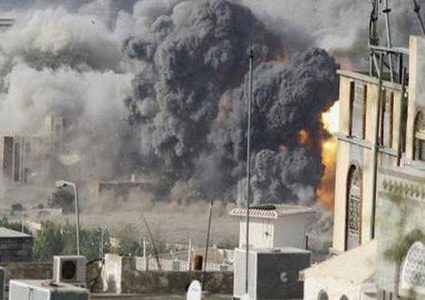 مقتل إمراة واطفالها الثلاثة في غارة جوية على حجة باليمن