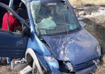 إصابات في حادث سير على مدخل إذنا