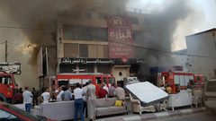 الشرطة تكشف ملابسات حرق محل مفروشات بنابلس