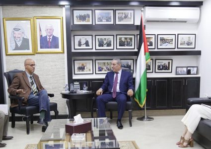 الشيخ يجتمع بمسؤول أممي