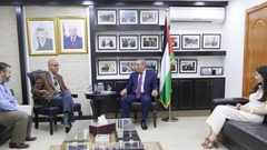 الشيخ يجتمع بمسؤول أممي