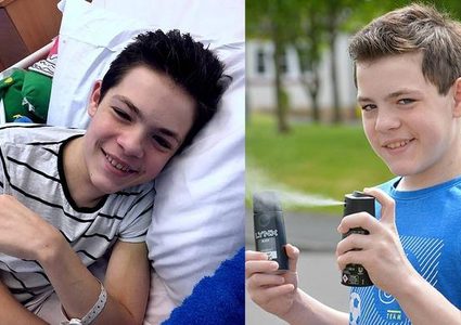 طفل يستيقظ من "غيبوبة" بسبب مزيل عرقه المفضل ..؟!