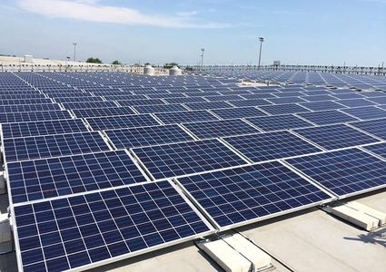 افتتاح مشروع خلايا الطاقة الشمسية المتجددة في رفح