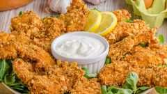 دجاج مشوي بالشوفان