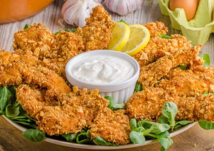 دجاج مشوي بالشوفان