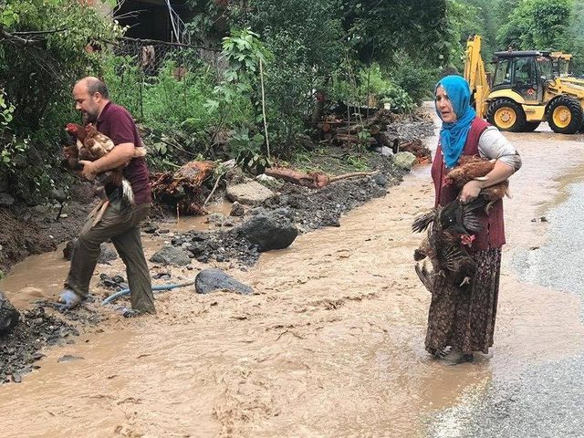 زلزال يضرب تركيا وفيضانات جارفة في طرابزون