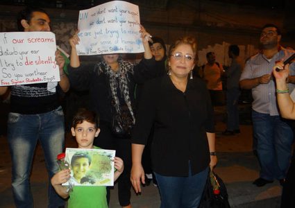 عزة البحرة ومونيكا بيلوتشي في فيلم مشترك عن اللاجئين