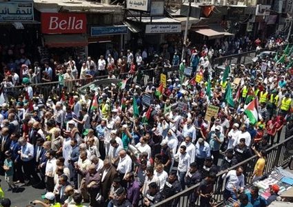 الأردن: مظاهرات حاشدة ضد صفقة القرن