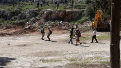 وقفة في منطقة برك سليمان تنديدا باقتحامات المستوطنين