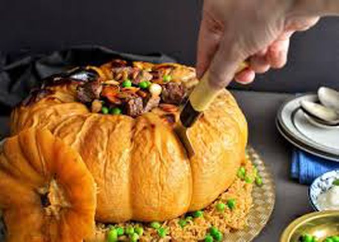 طريقة عمل اليقطين المحشي