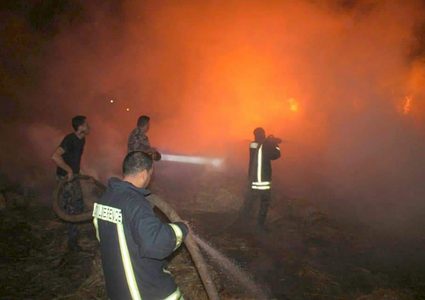 الدفاع المدني يتعامل مع عدة حرائق في جنين