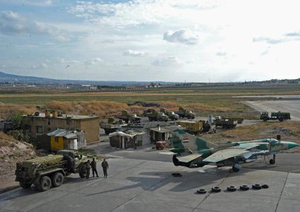 الجيش السوري يسقط طائرة مسيرة في محيط مطار حماة العسكري