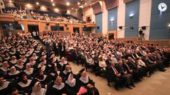 جامعة النجاح تطلق احتفالاتها الرسمية بتخريج الفوج الـ39