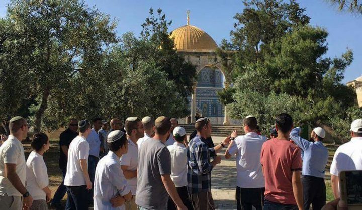 اقتحامات للمسجد الأقصى ينفذها مستوطنون