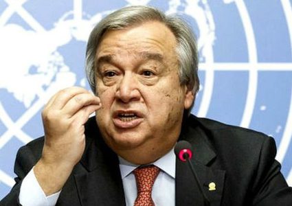 غوتيريش: من المهم مواصلة جهود السلام لتحقيق رؤية حل الدولتين