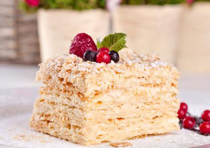 طريقة صنع حلوى الـ "نابليون"