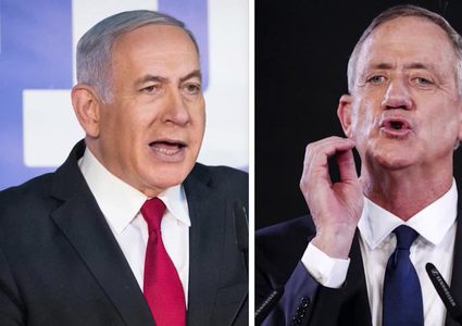 نتنياهو وغانتس ينفيان أي اقتراح بتناوب الحكومة بينهما