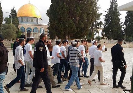 اقتحامات للأقصى عبر باب المغاربة