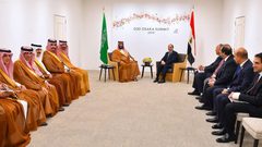 لقاء بين السيسي وبن سلمان على هامش قمة العشرين