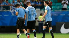 في مفاجأة كبيرة.. البيرو تهزم الأوروغواي وتبلغ المربع الذهبي