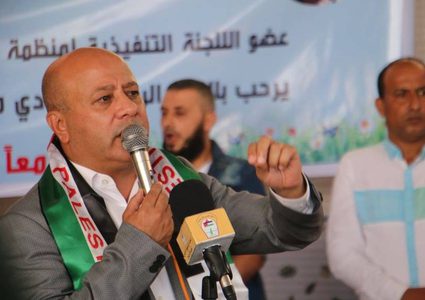 ابو هولي يستقبل بعثة مركز شباب بلاطة الرياضي