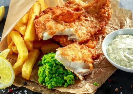 سمك فيليه مقلي