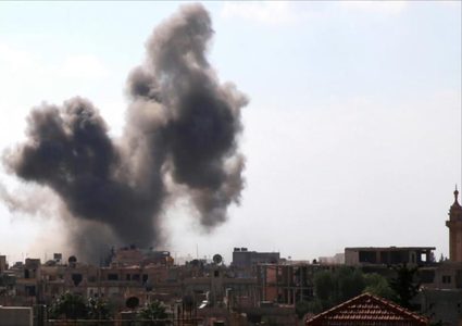 4 شهداء نتيجة القصف الإسرائيلي على ريف دمشق