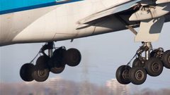 سقط من جهاز الهبوط في الطائرة جثة هامدة