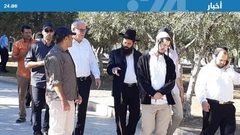 وزير الزراعة الإسرائيلي يقتحم الأقصى
