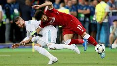 موقف محرج يتعرض له راموس بسبب محمد صلاح