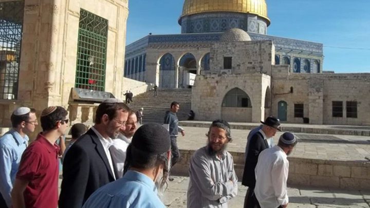 مستوطنون بقيادة غليك يقتحمون المسجد الأقصى