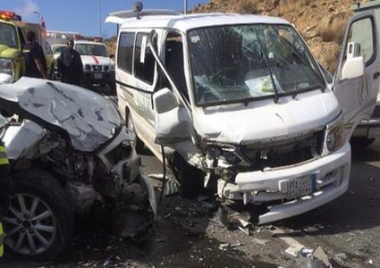 مصرع فلسطيني بحادث تصادم مركبتين في مصر