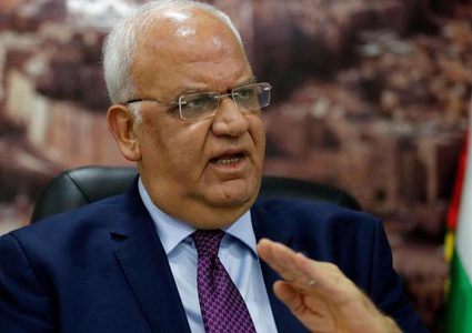 عريقات: على واشنطن الالتزام بمرجعيات عملية السلام