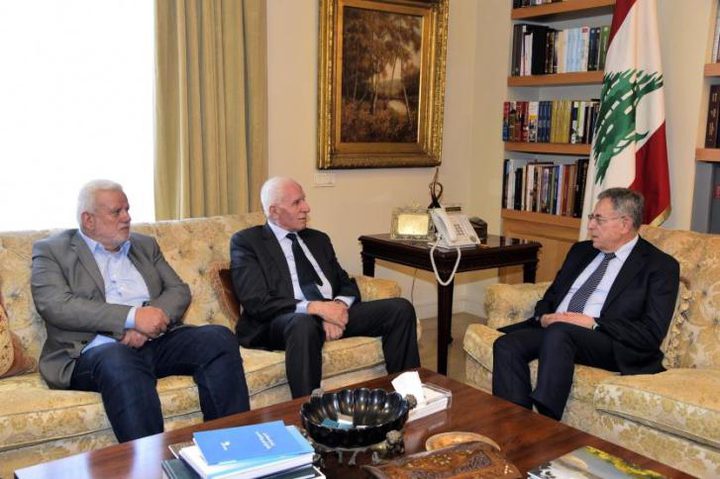 لبنان يجدد رفضه لـ"صفقة القرن" ورفض مخطط التوطين