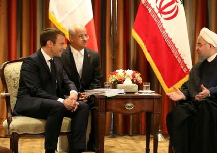 ماكرون:اتفقت مع روحاني على سبل الخروج من أزمة الاتفاق النووي